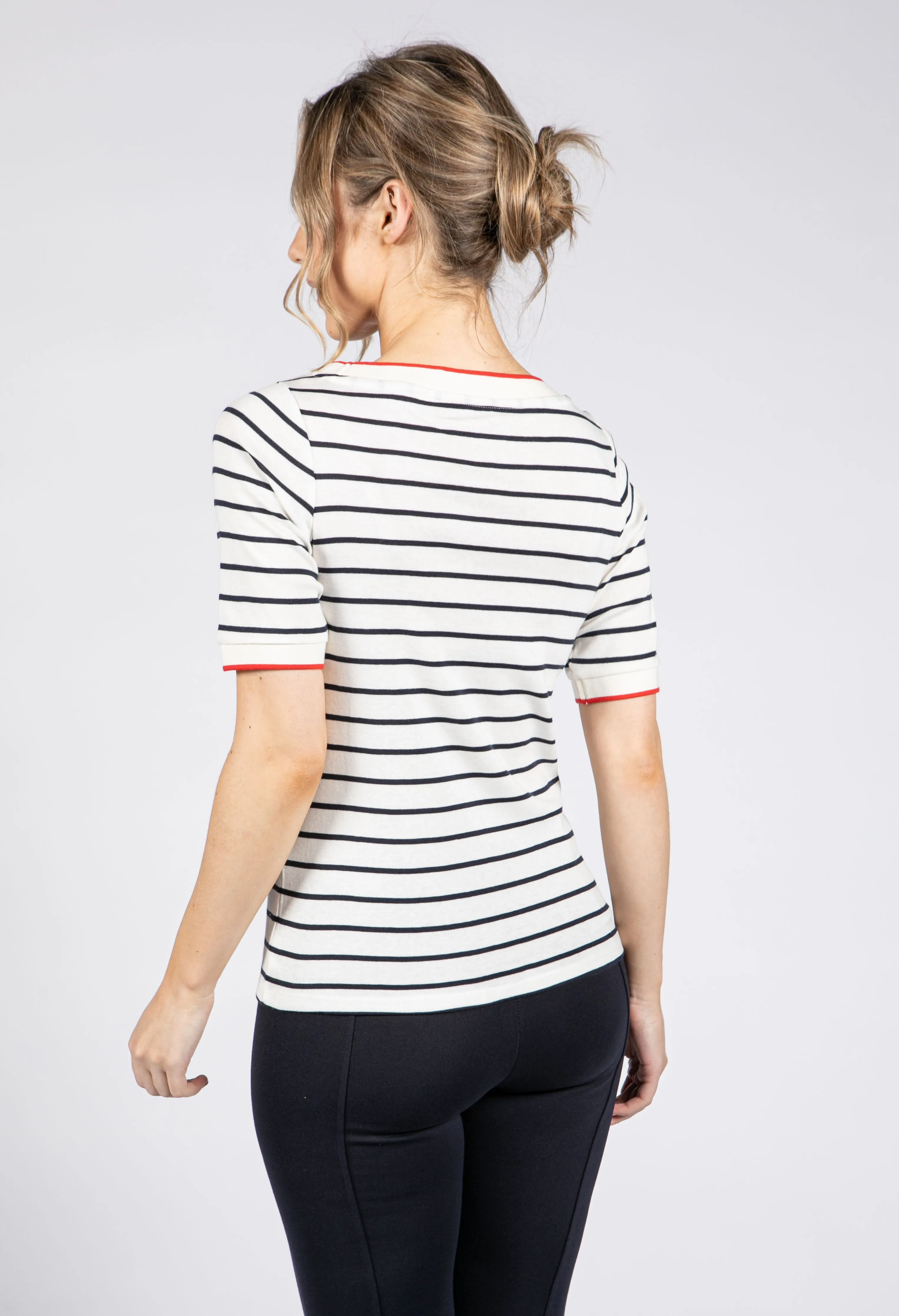 100% Organic Cotton Stripe Tee