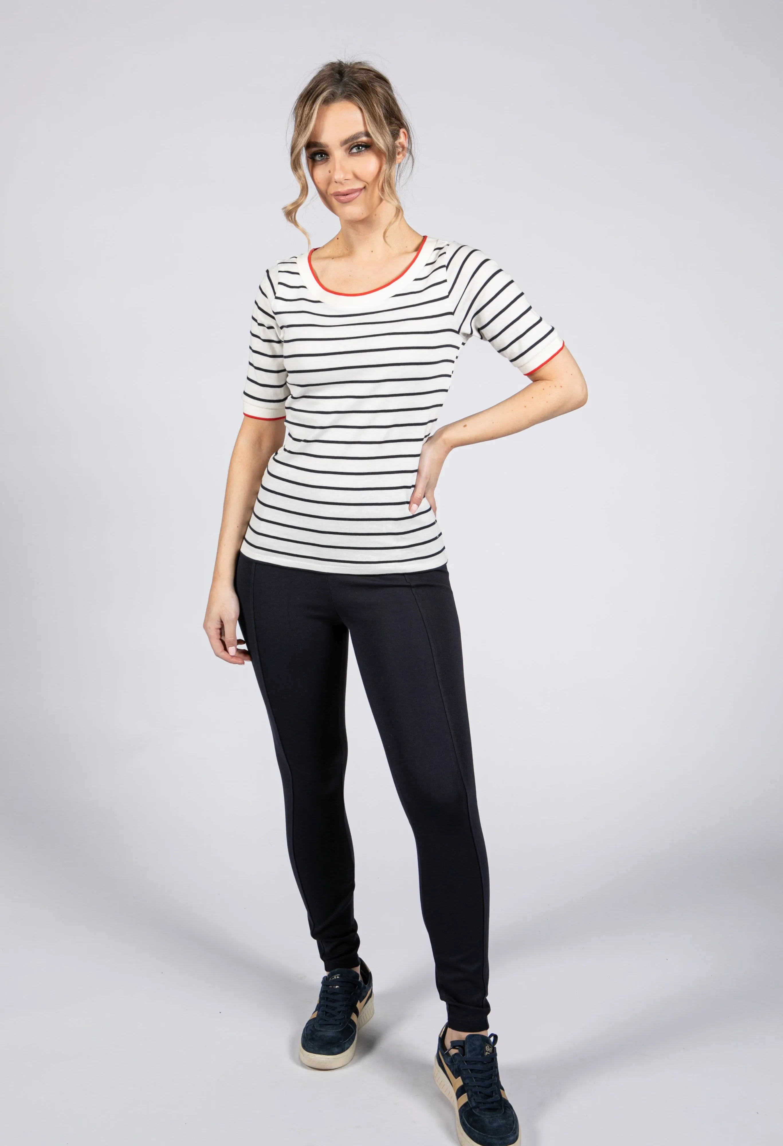 100% Organic Cotton Stripe Tee