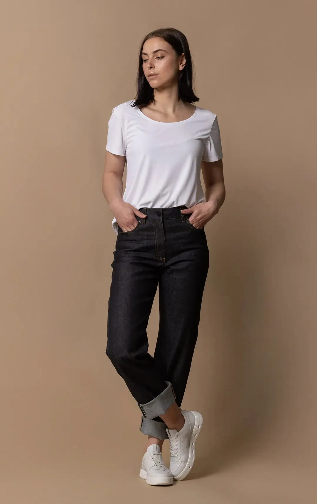 12OZ SELVEDGE  STRETCH DENIM JEAN