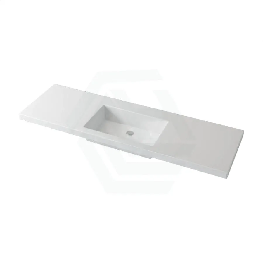 1500x465x135mm Poly Top for Bathroom Vanity Single Bowl 1 Tap hole NO Overflow