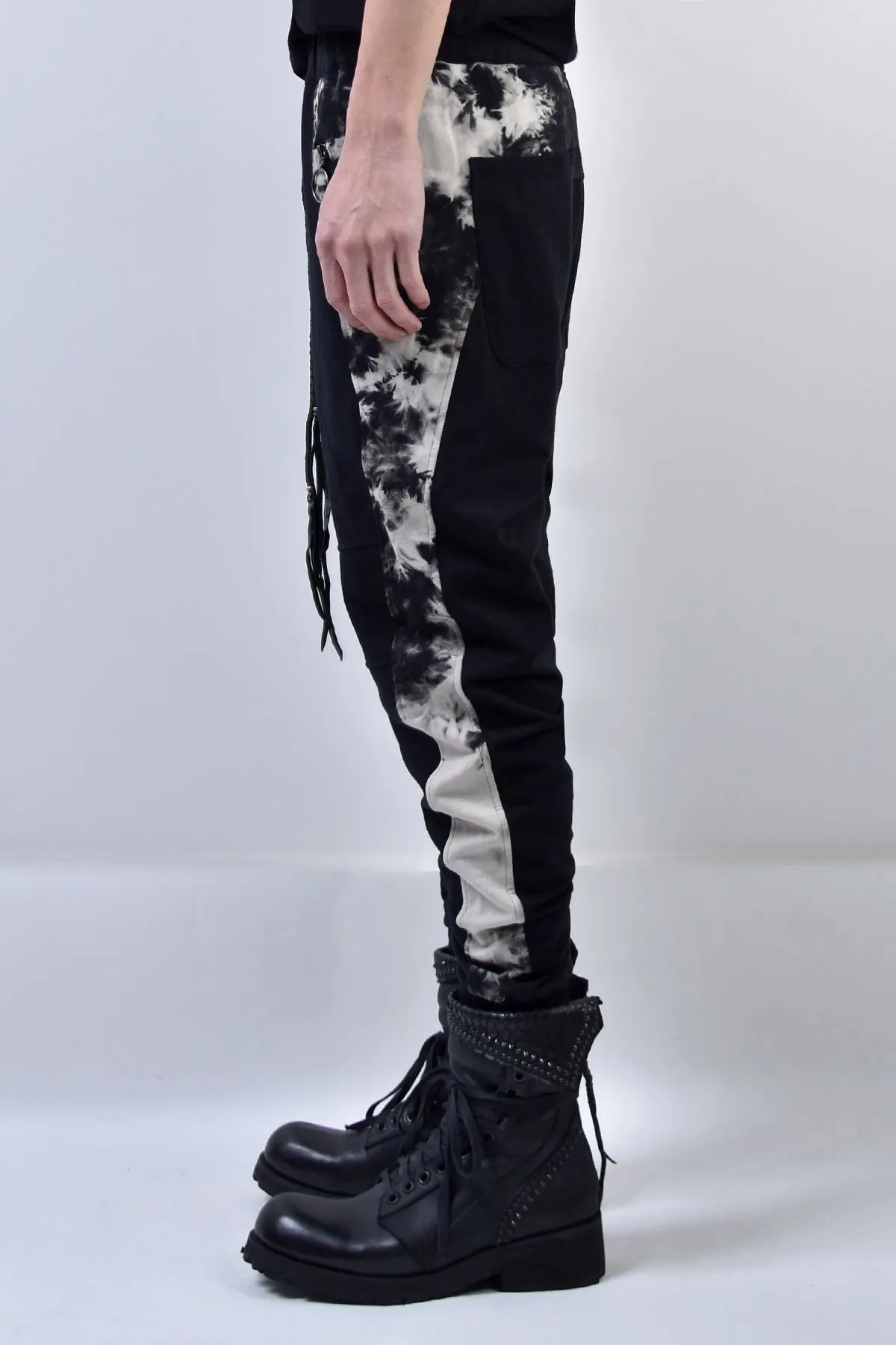 2101-PT09A Tie Dye Combi Track Pants 01