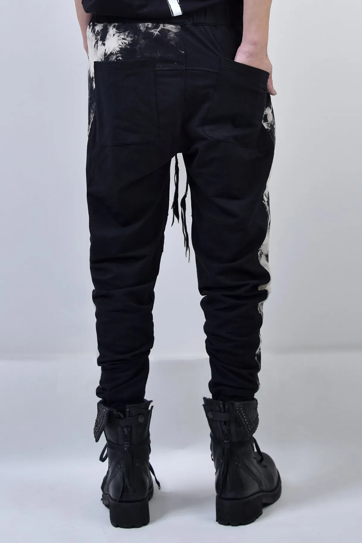 2101-PT09A Tie Dye Combi Track Pants 01