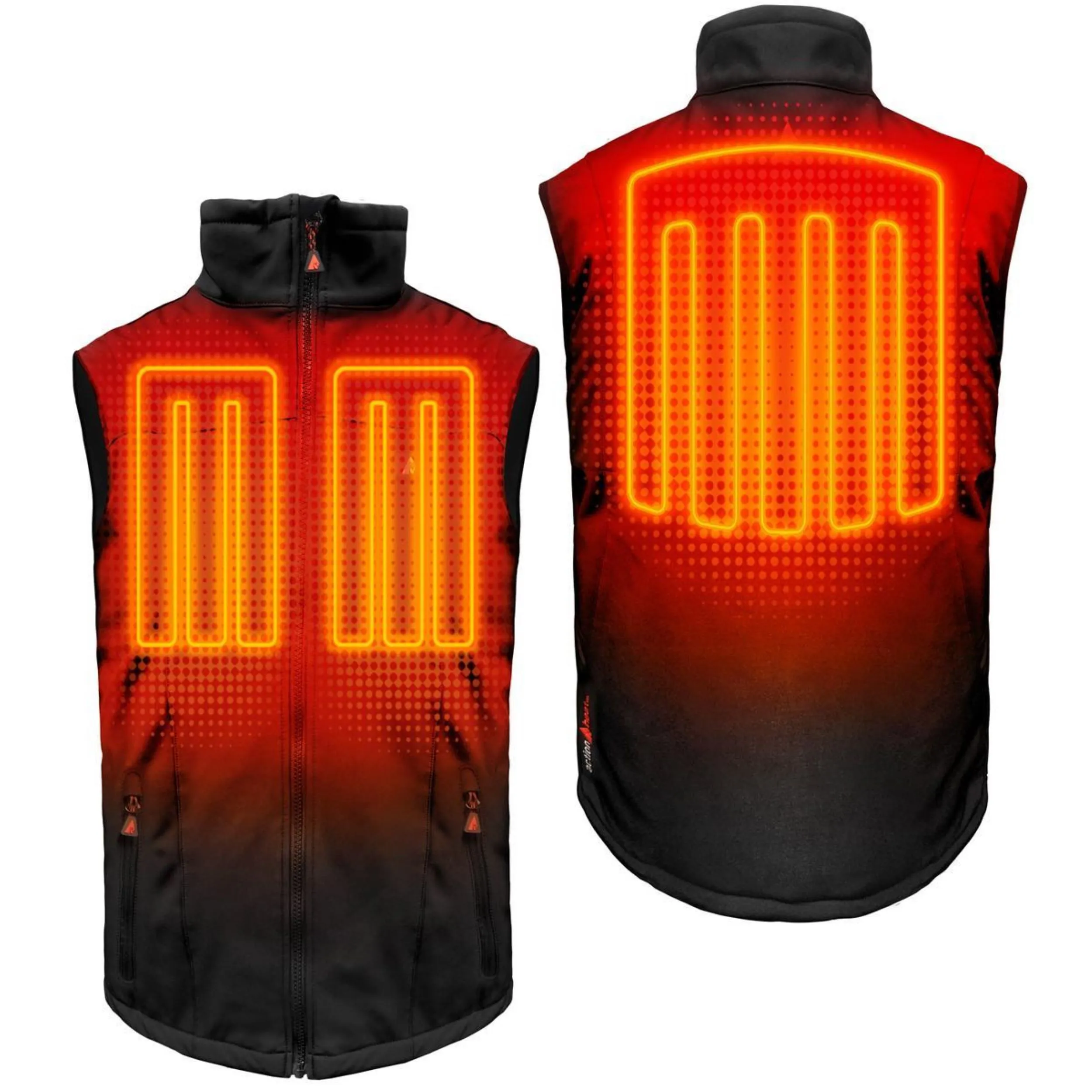 ActionHeat Men's 5V Rechargeable Heated Softshell Vest