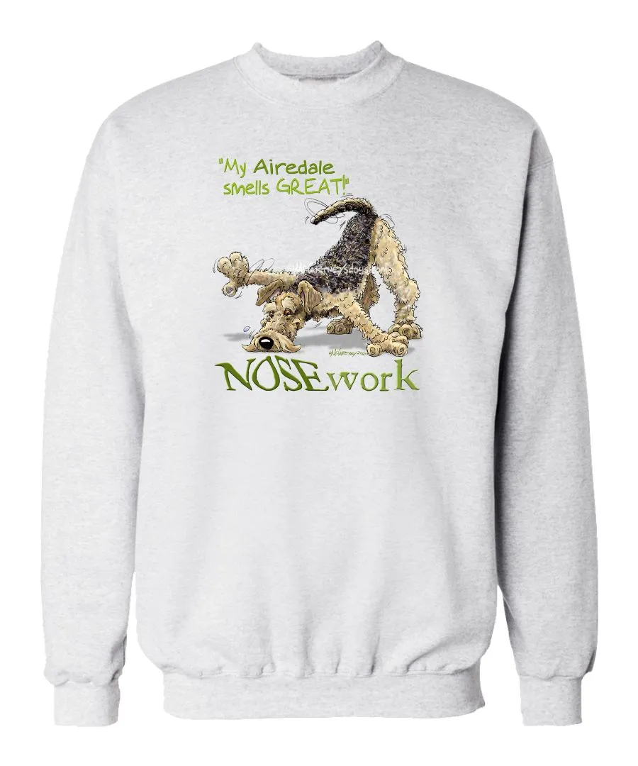 Airedale Terrier - Nosework - Sweatshirt