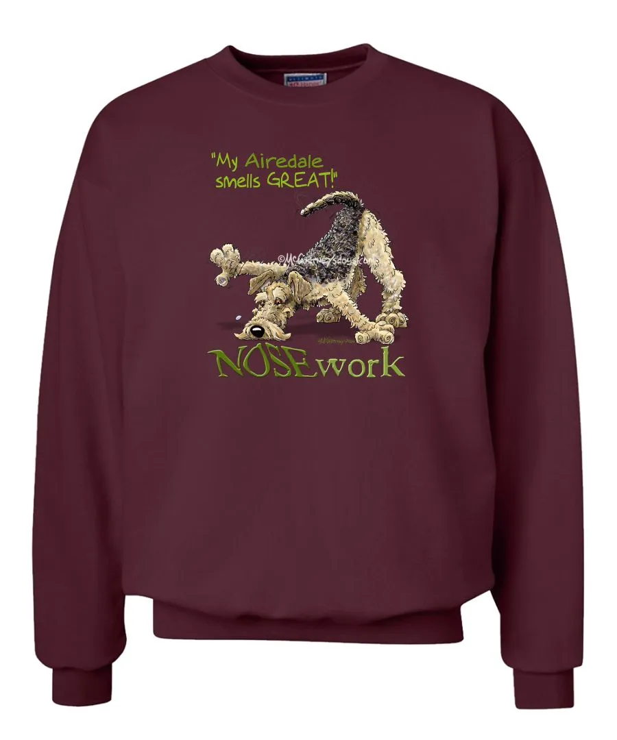 Airedale Terrier - Nosework - Sweatshirt