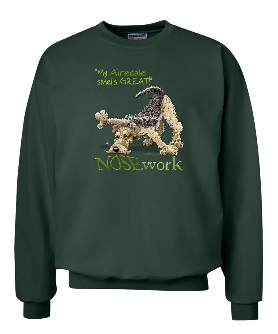 Airedale Terrier - Nosework - Sweatshirt