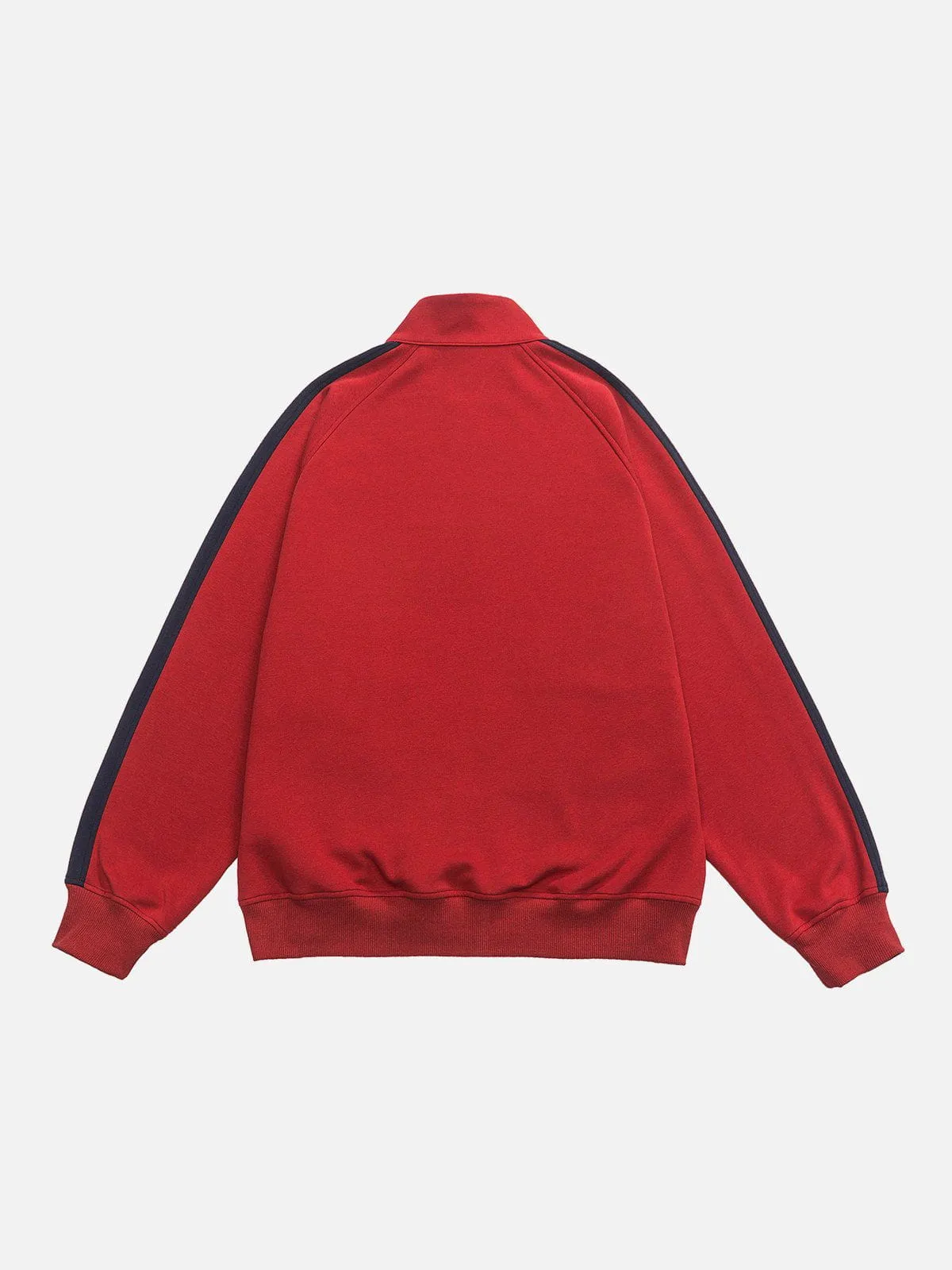AlanBalen® - Color Block Polo Sweatshirt