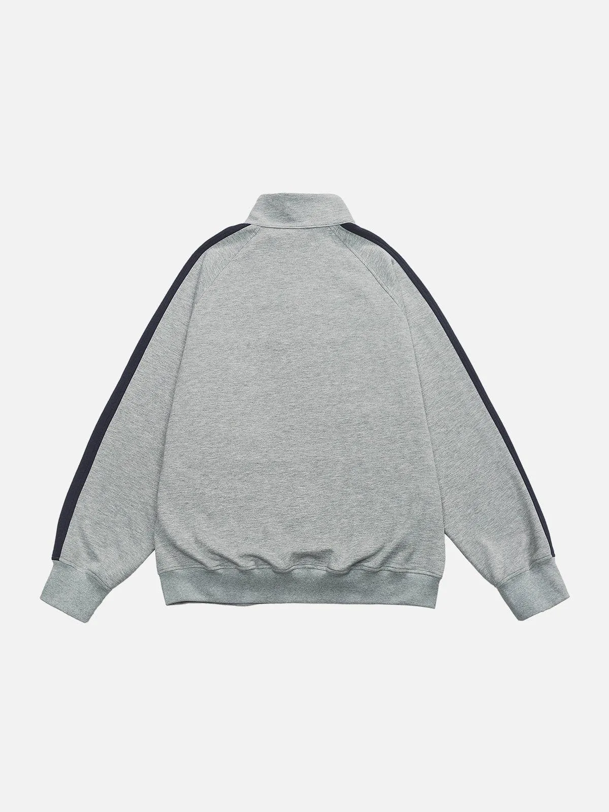 AlanBalen® - Color Block Polo Sweatshirt