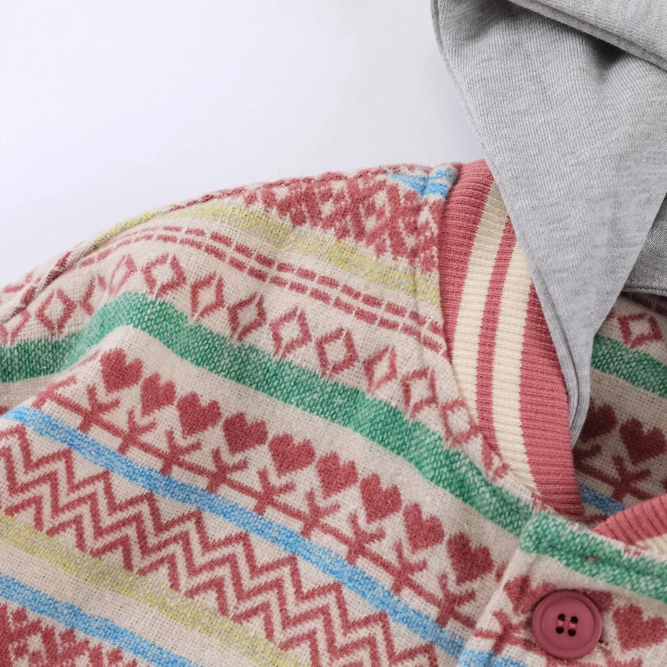 AlanBalen® - Colorful Knit Hoodie