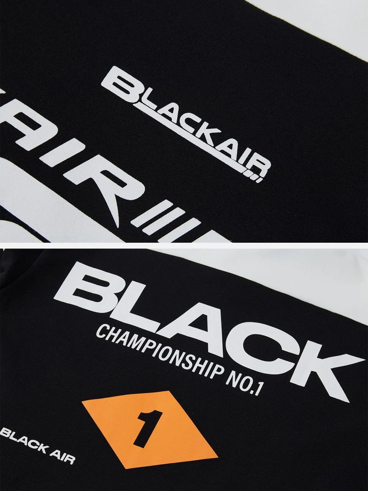 AlanBalen® - Contrast BLACKAIR Sweatshirt