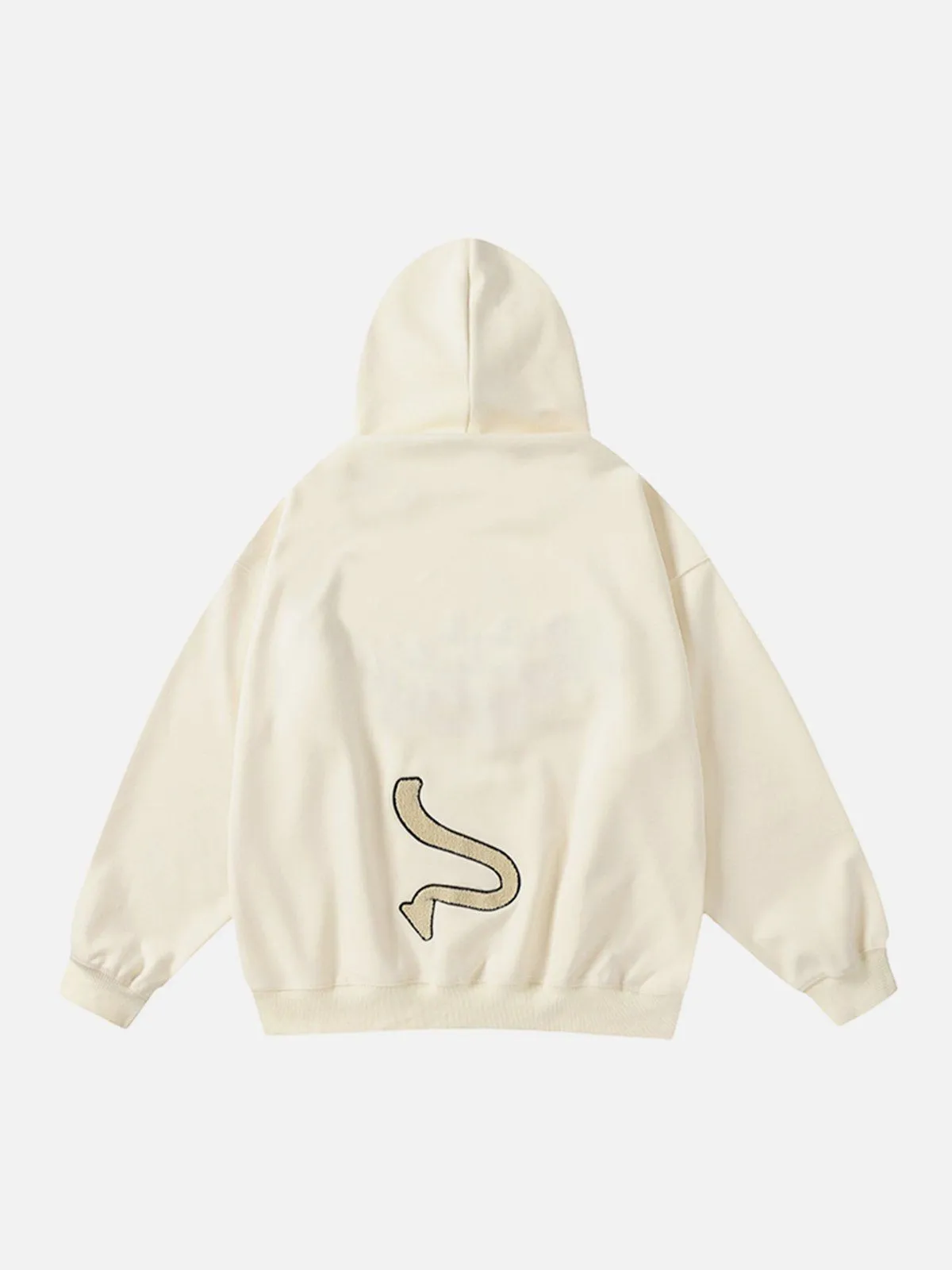 AlanBalen® - Devil's Wings Embroidery Hoodie