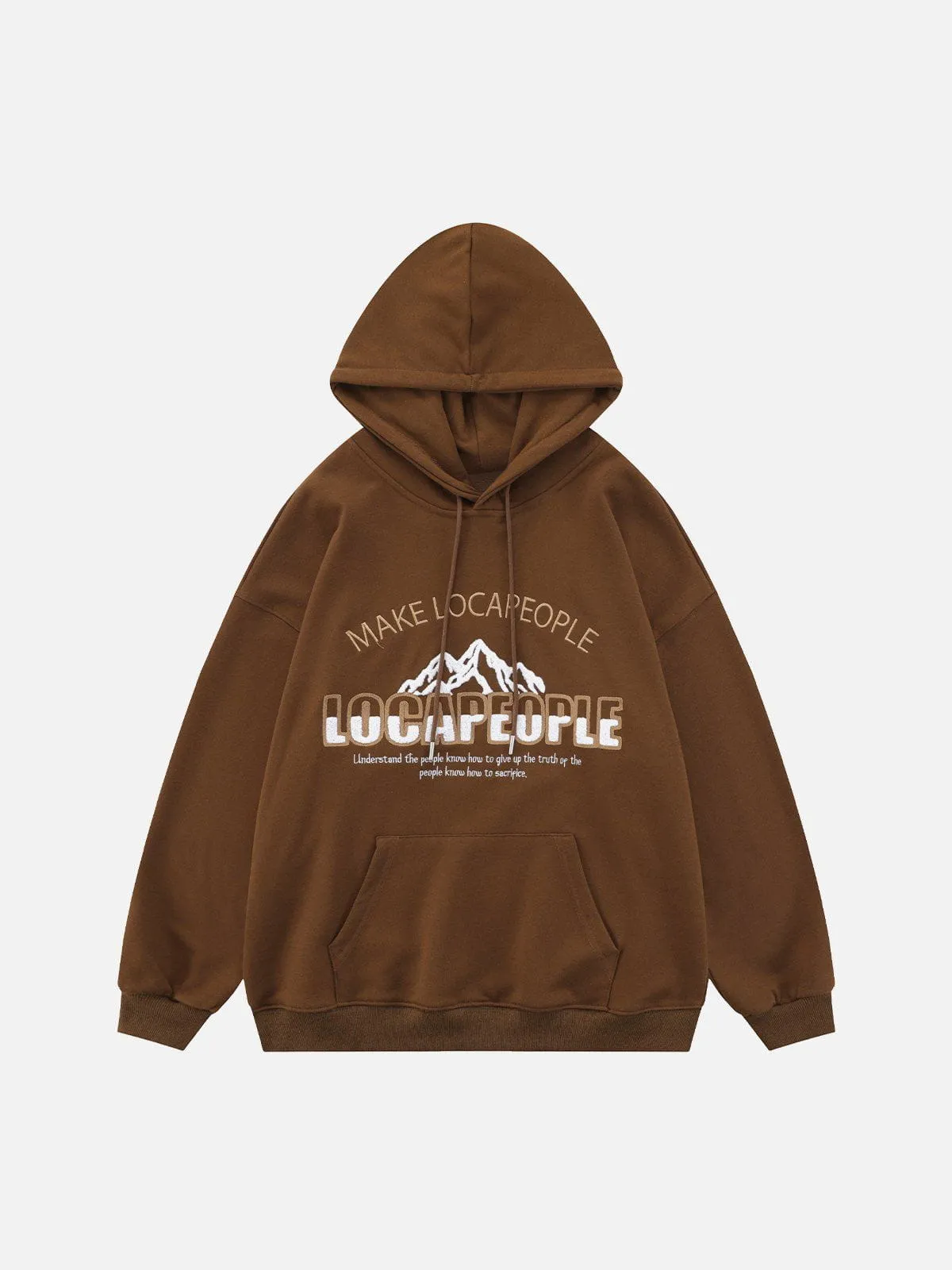 AlanBalen® - Flocked Mountain Hoodie