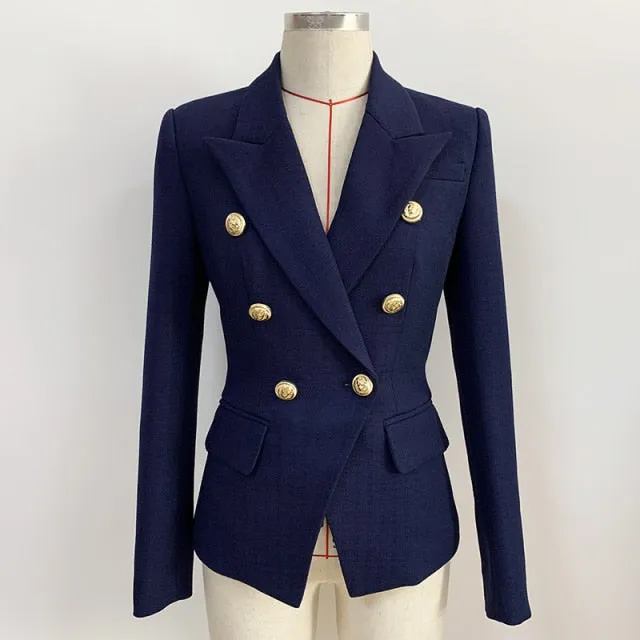 Amy Fashion - Classic Baroque Designer Blazer