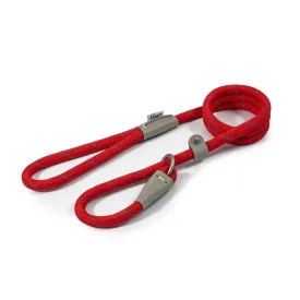 Ancol Viva Red Poly-Weave Rope Slip Dog Lead
