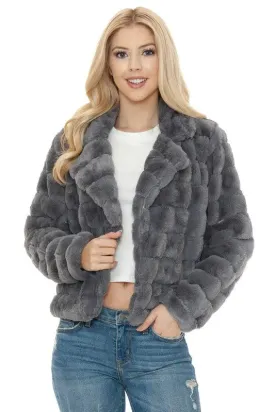 Annva Women Faux Fur Jacket