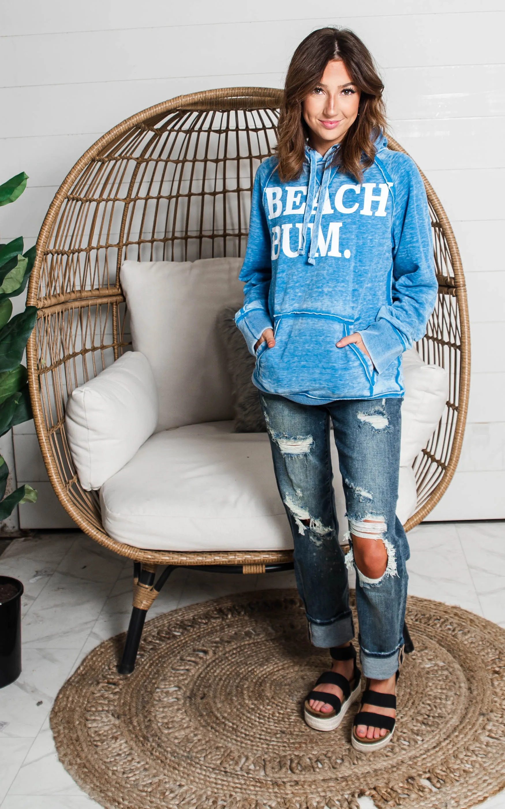 Beach Bum Hoodie**