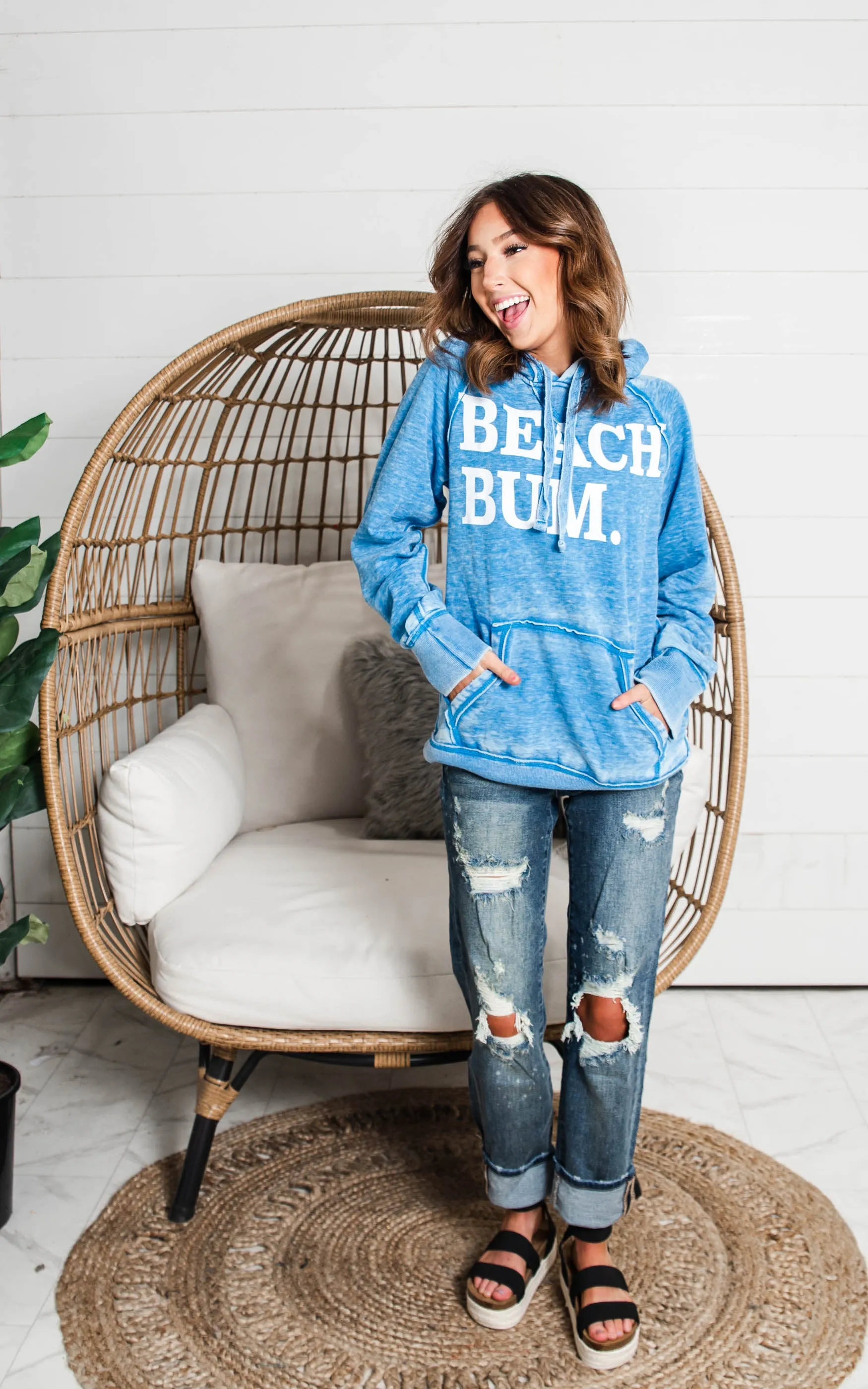 Beach Bum Hoodie**