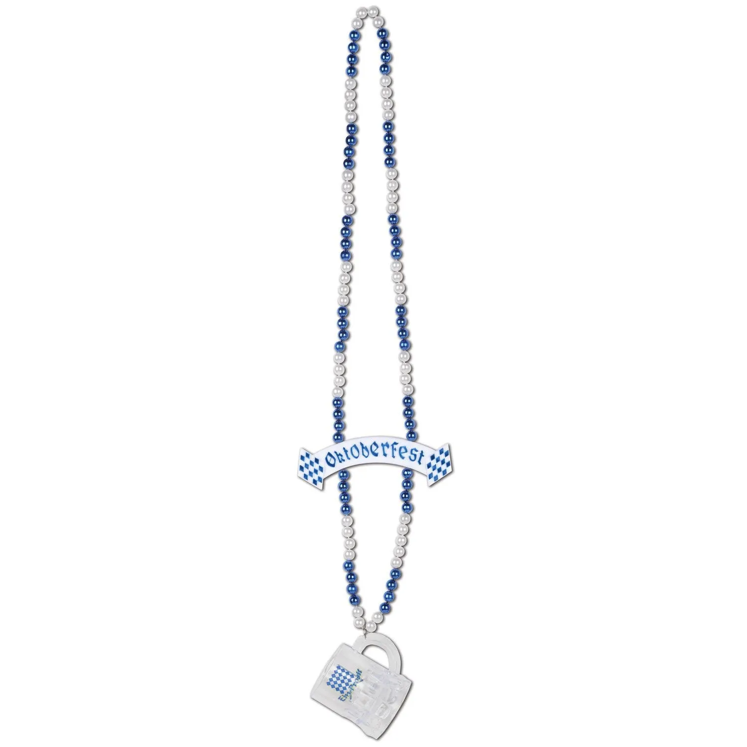 Beads with Oktoberfest Mug and Banner Bead, 39-Inch