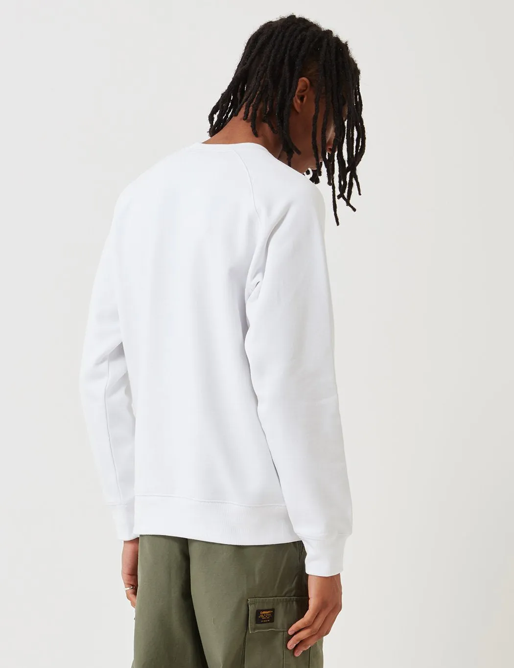 Carhartt-WIP Chase Sweatshirt - White