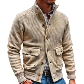 Casual Corduroy Jas Heren - Gesoleerde voering biedt extra warmte op koude dagen.W