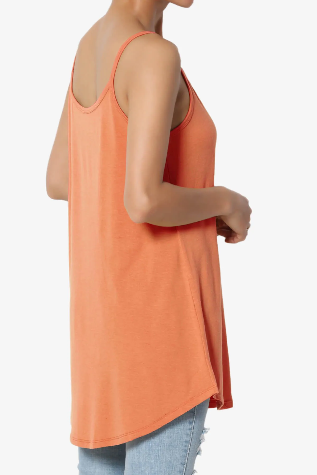 Chelsea Scoop & V Neck Flared Camisole Top