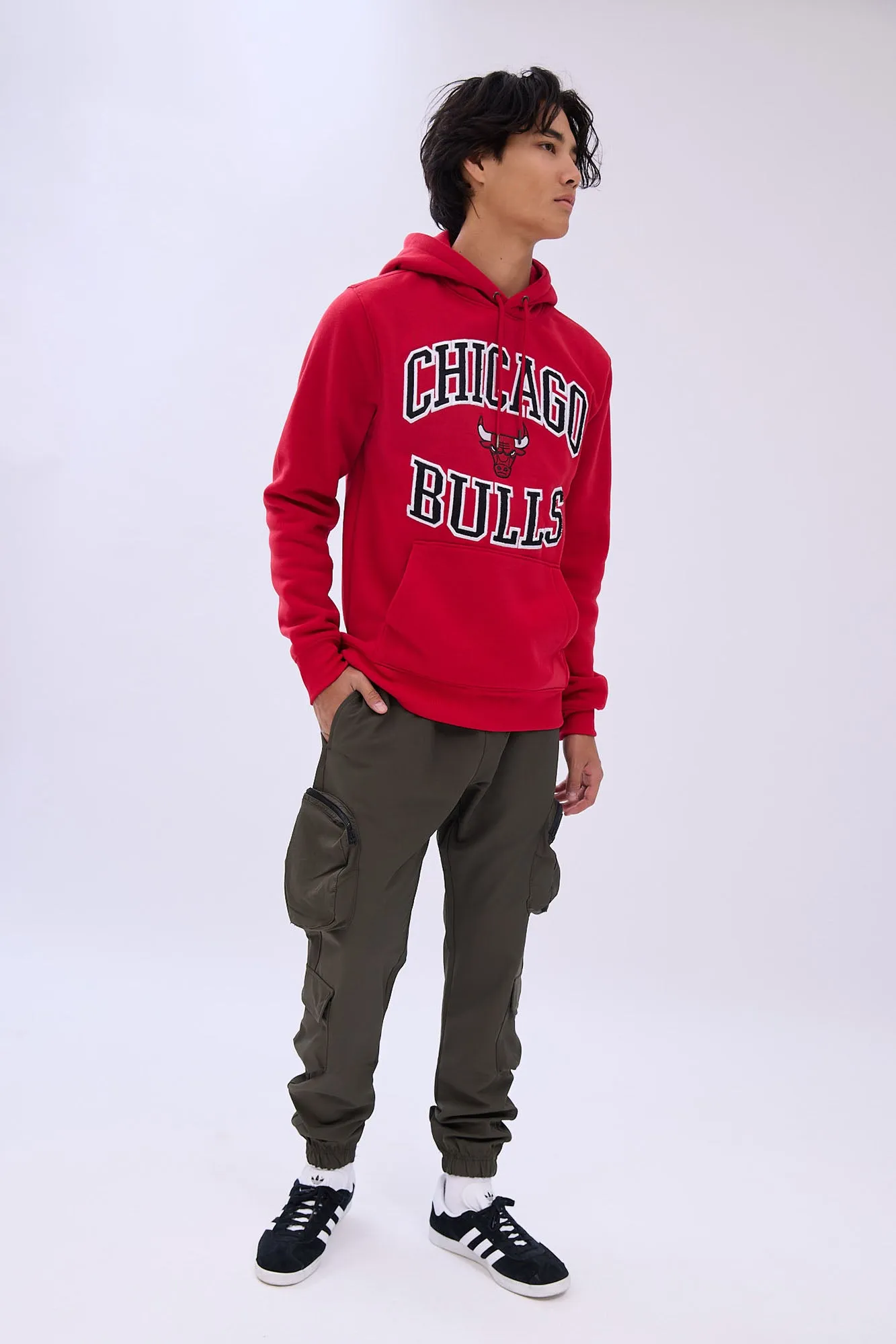 Chicago Bulls Chenille Graphic Hoodie