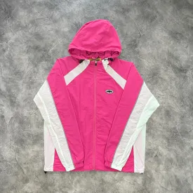 Corteiz Alcatraz Windbreaker Pink/White