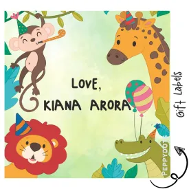 Gift Labels - Jungle Fun