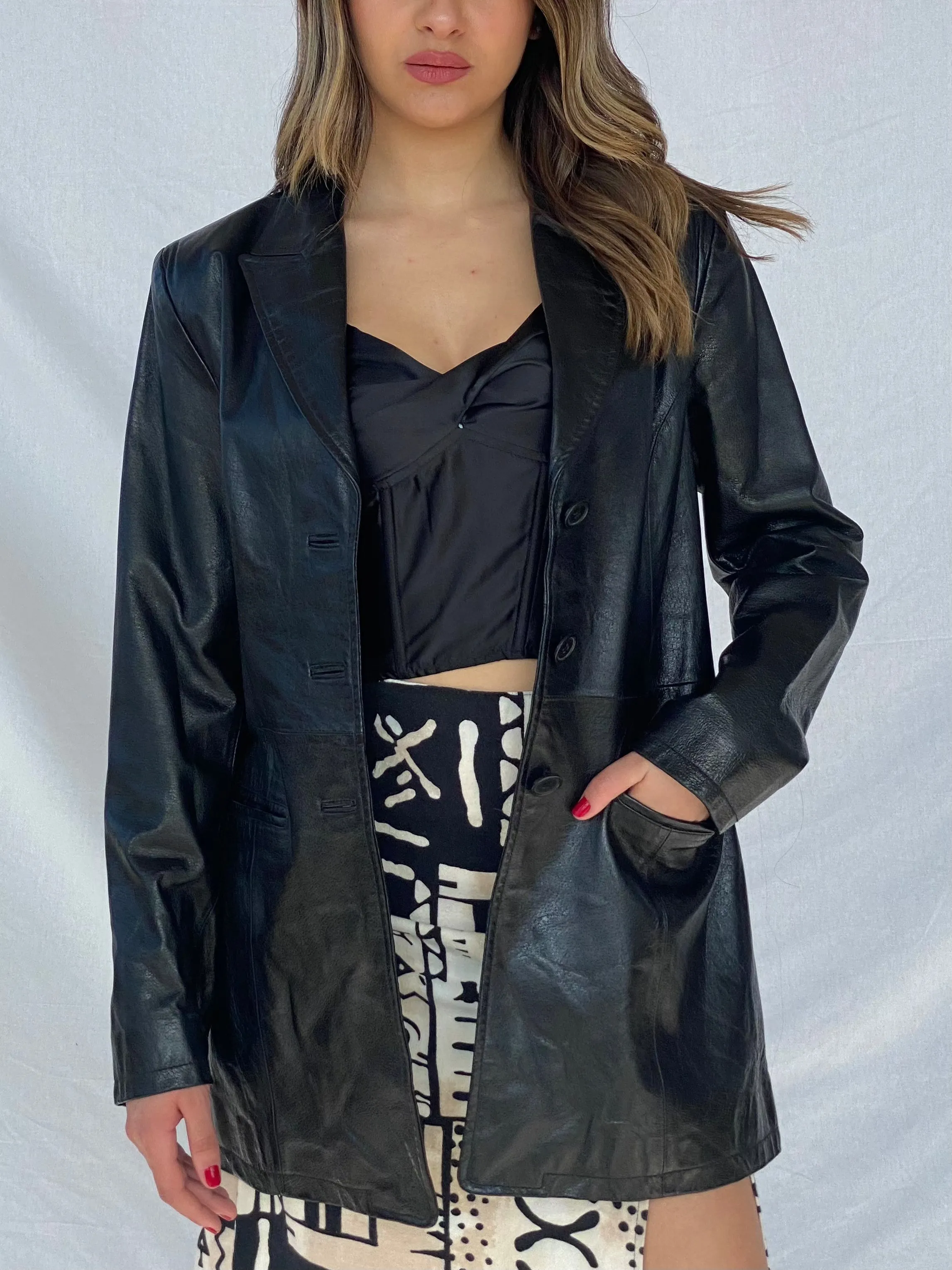HENNES Collection Genuine Leather Jacket