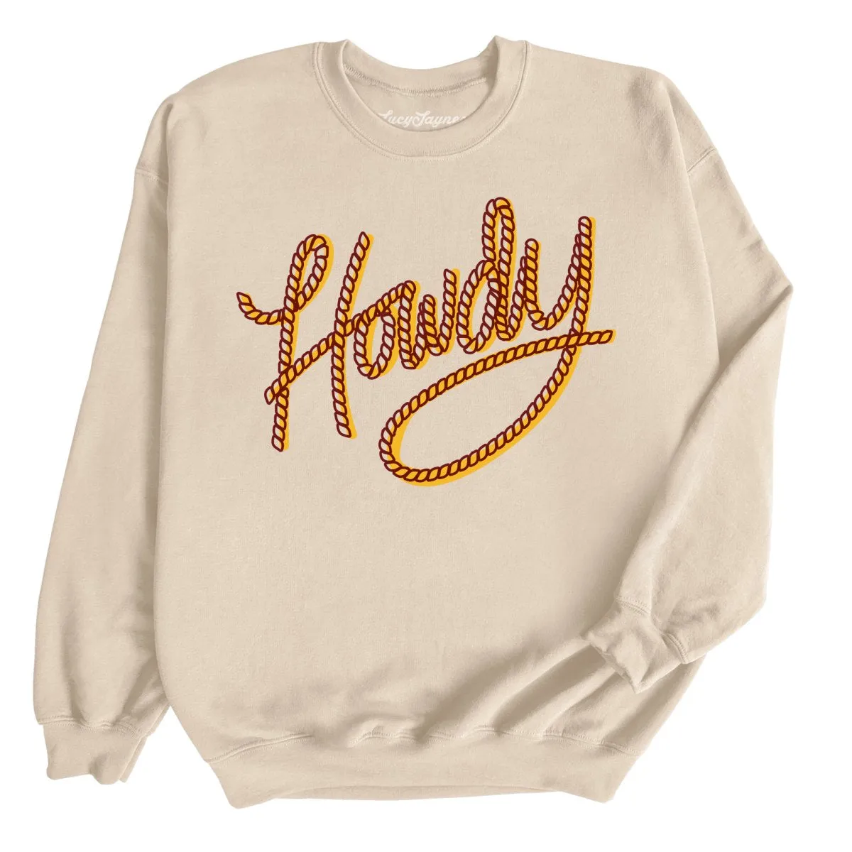 Howdy Rope Sweatshirt