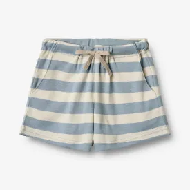 Jersey Shorts Kalle - calm blue stripe