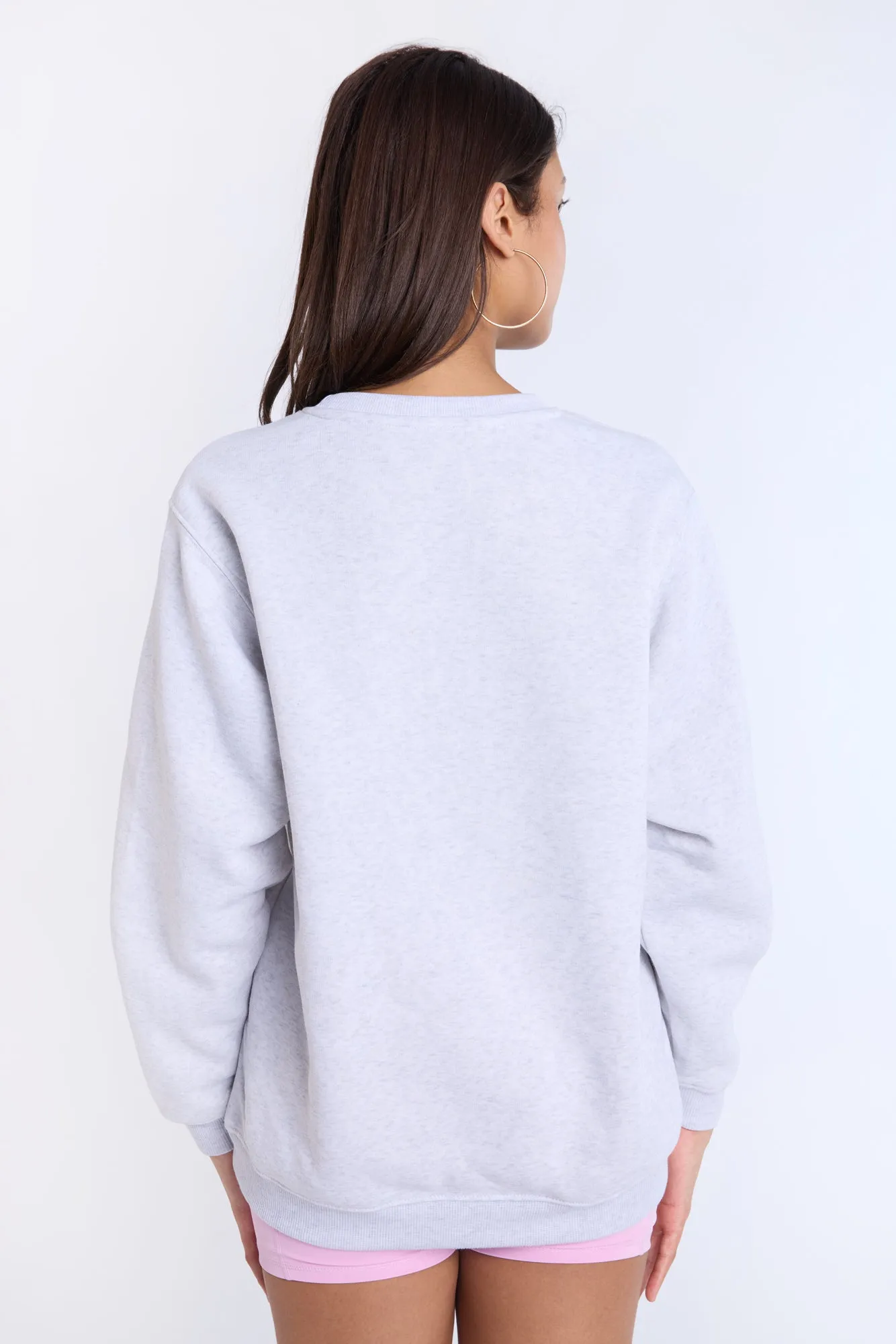 Keroppi Graphic Crew Neck Sweatshirt