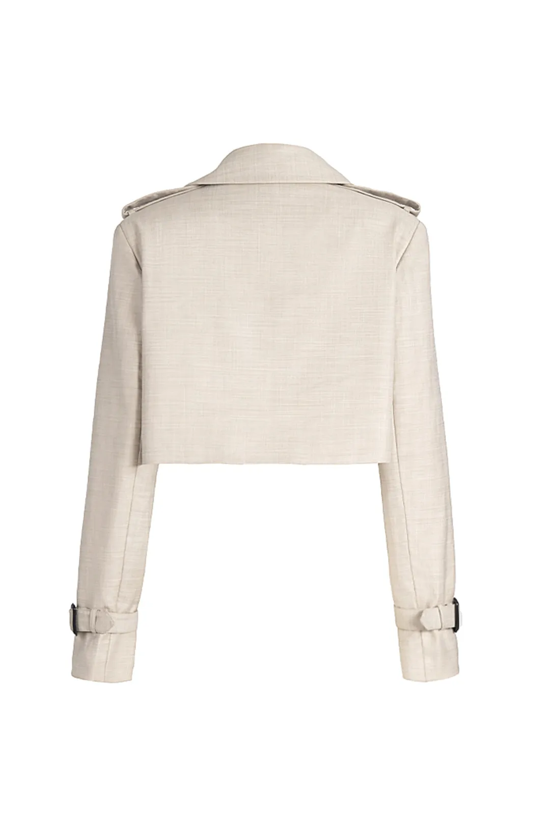 Large lapel blazer | Beige blazer | Commuter blazer