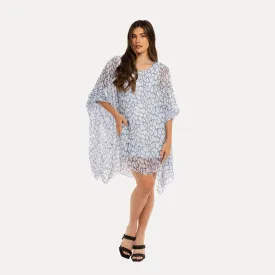 M Made in Italy  Women's Woven and Knitted Long Sleeve Tunic