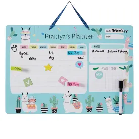Magnetic Planner - Llama & Cactus