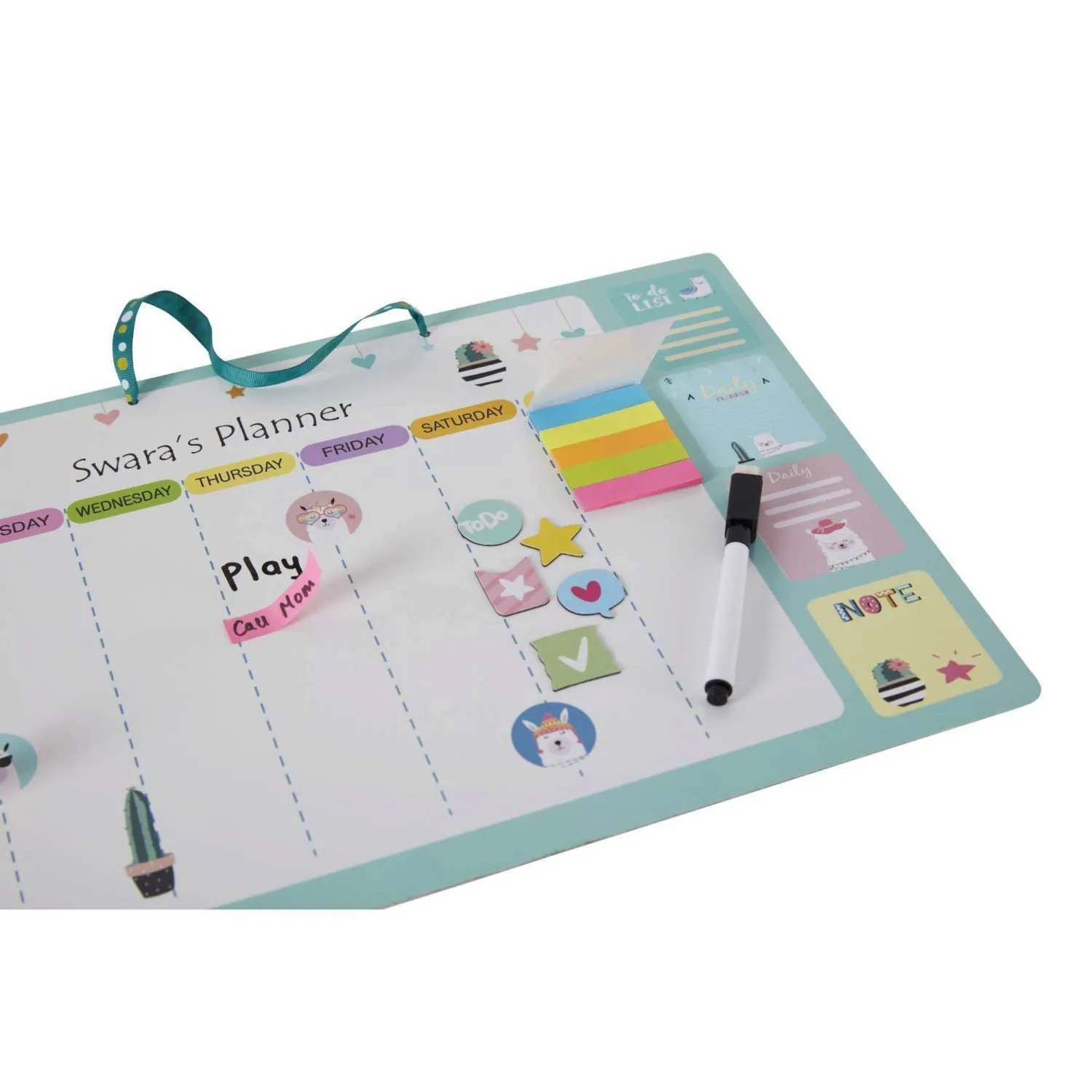 Magnetic Planner - Sweet Llama
