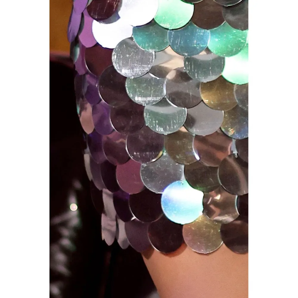 Melody Sequin Mini Skirt