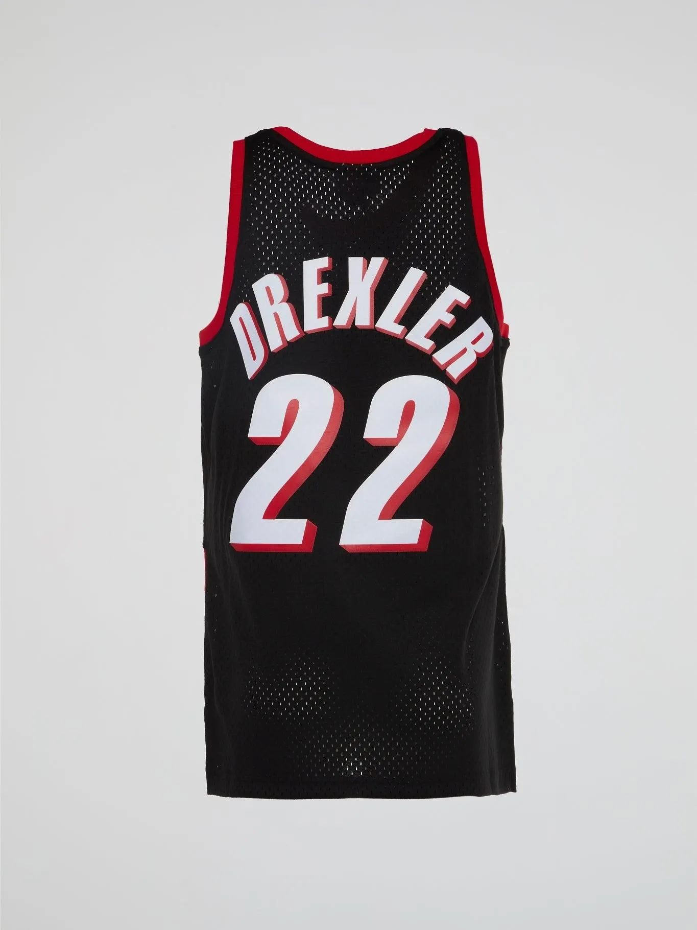 Mitchell and Ness - NBA Swingman Road Jersey Trail Blazers 91 Clyde Drexler - Black