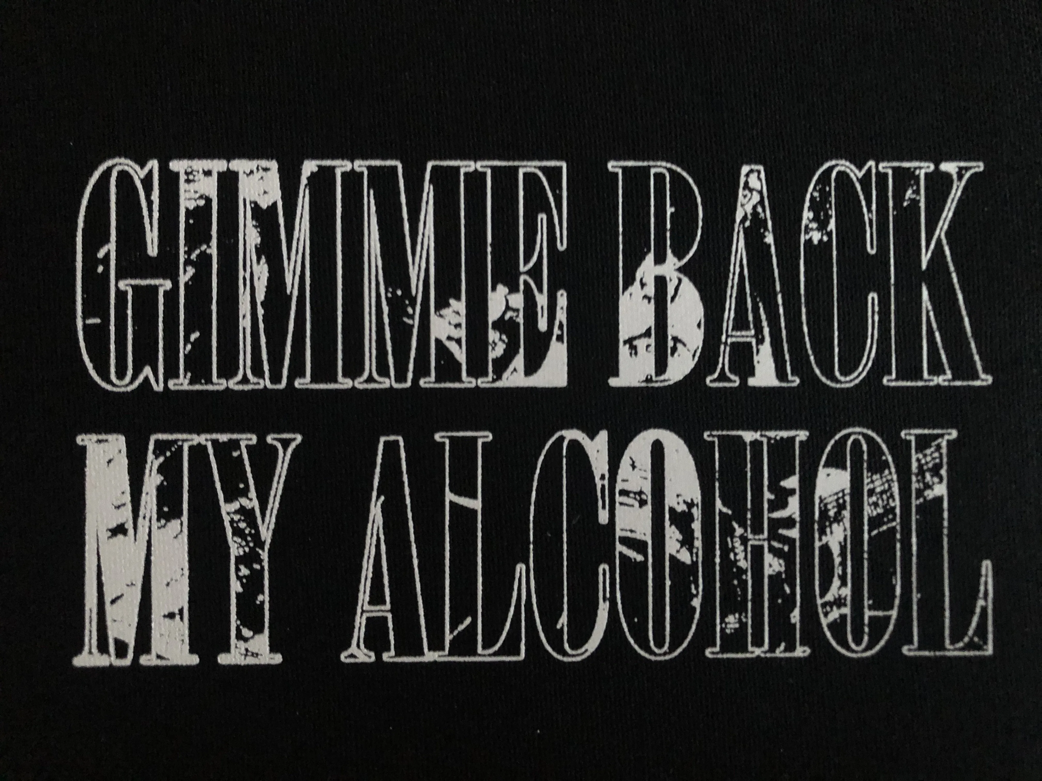 Nirvana In Utero Black Denim Battle Jacket Dumb Smiley Hangover