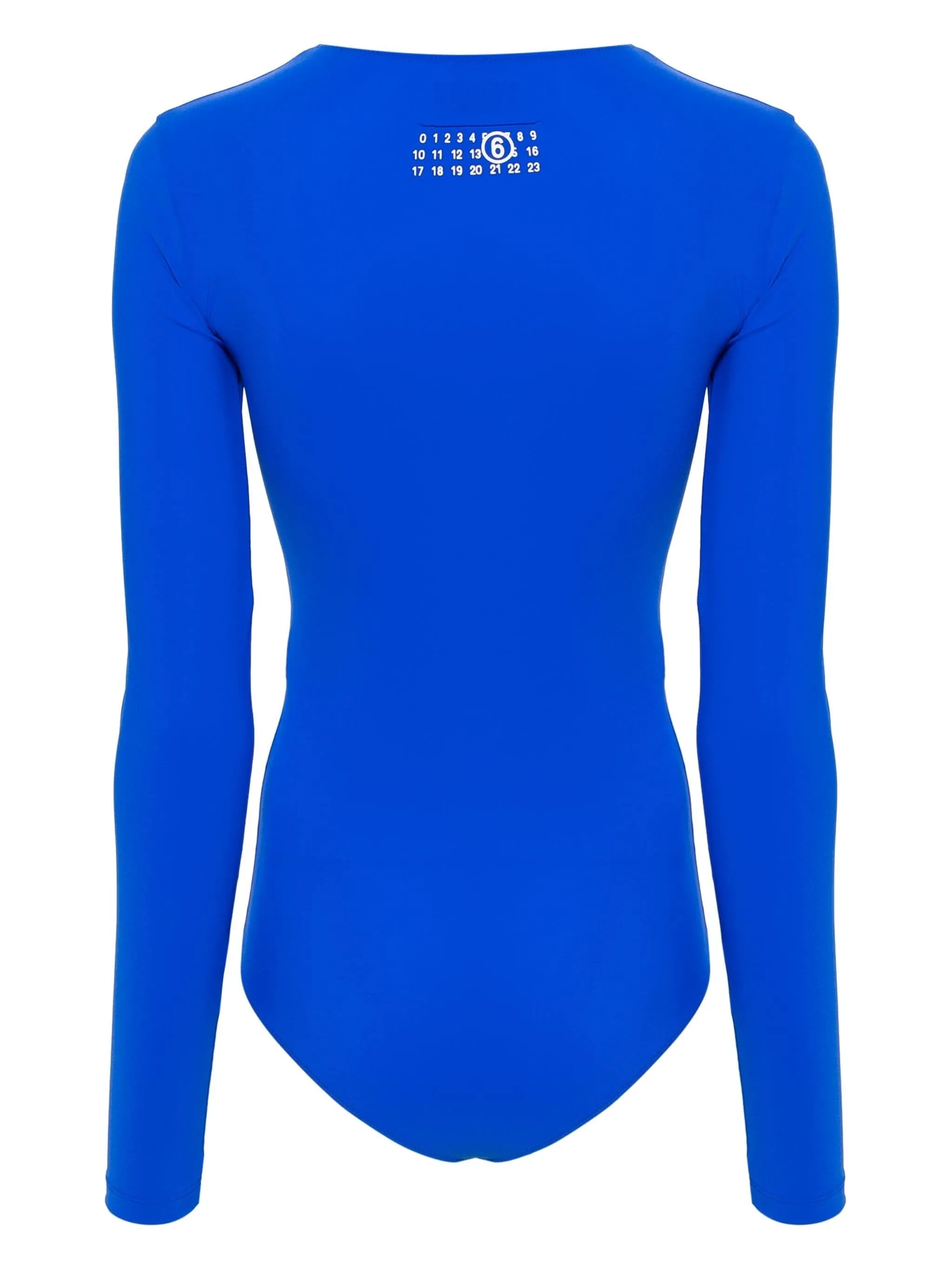 NUMBERS-PRINT LONG-SLEEVE BODYSUIT