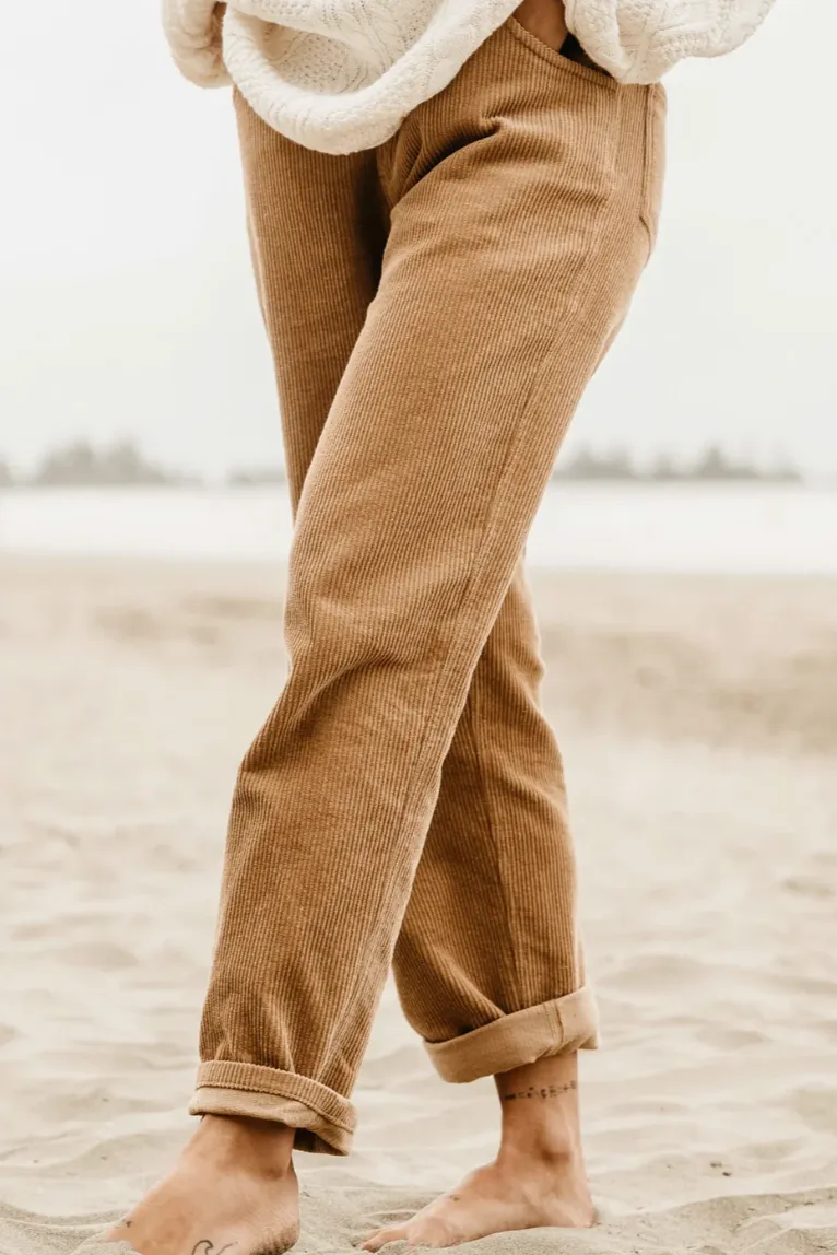Ottway Dayton - Unisex Brown Cord Pants