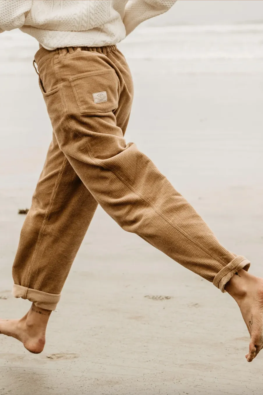 Ottway Dayton - Unisex Brown Cord Pants