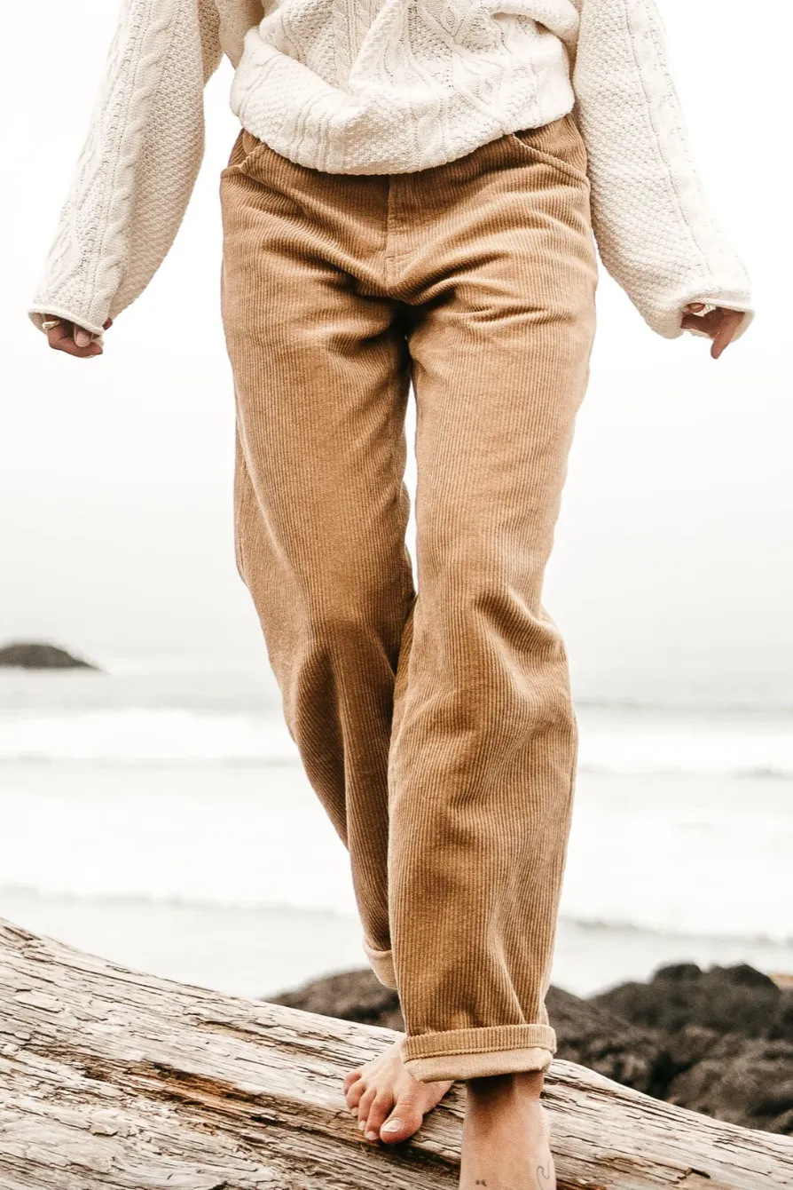 Ottway Dayton - Unisex Brown Cord Pants