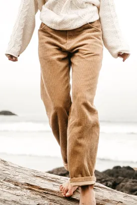 Ottway Dayton - Unisex Brown Cord Pants