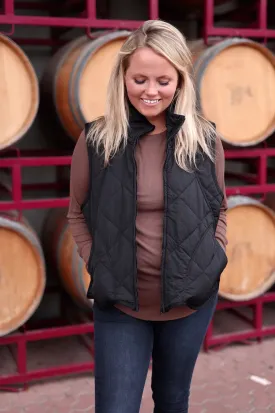 Outbound Quilted Puffer Vest - 2 Colors