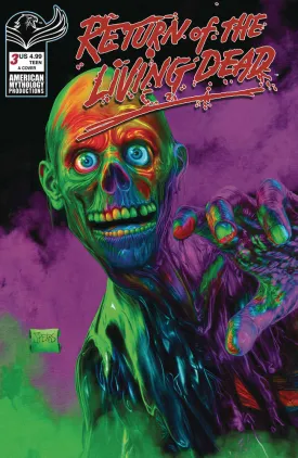 Return Of The Living Dead #3 Cover A Spears Painted *Rare Variant*