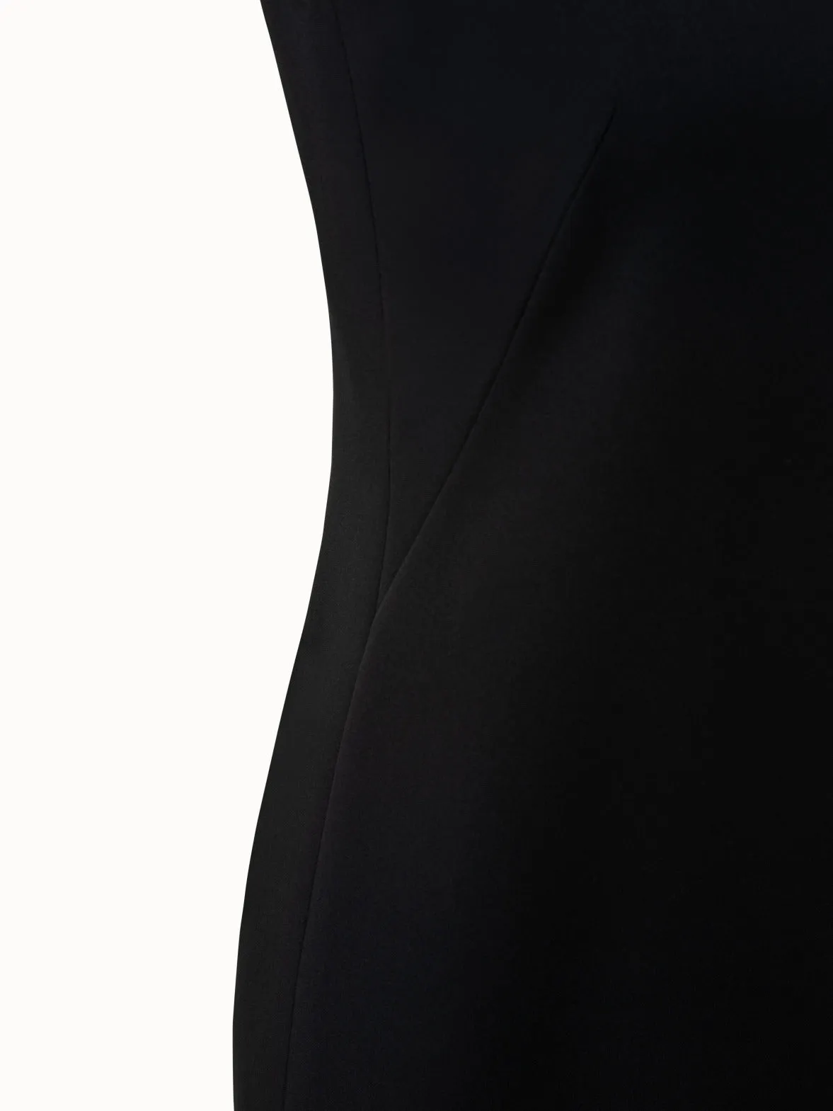 Silk Crpe Stretch Sheath Dress