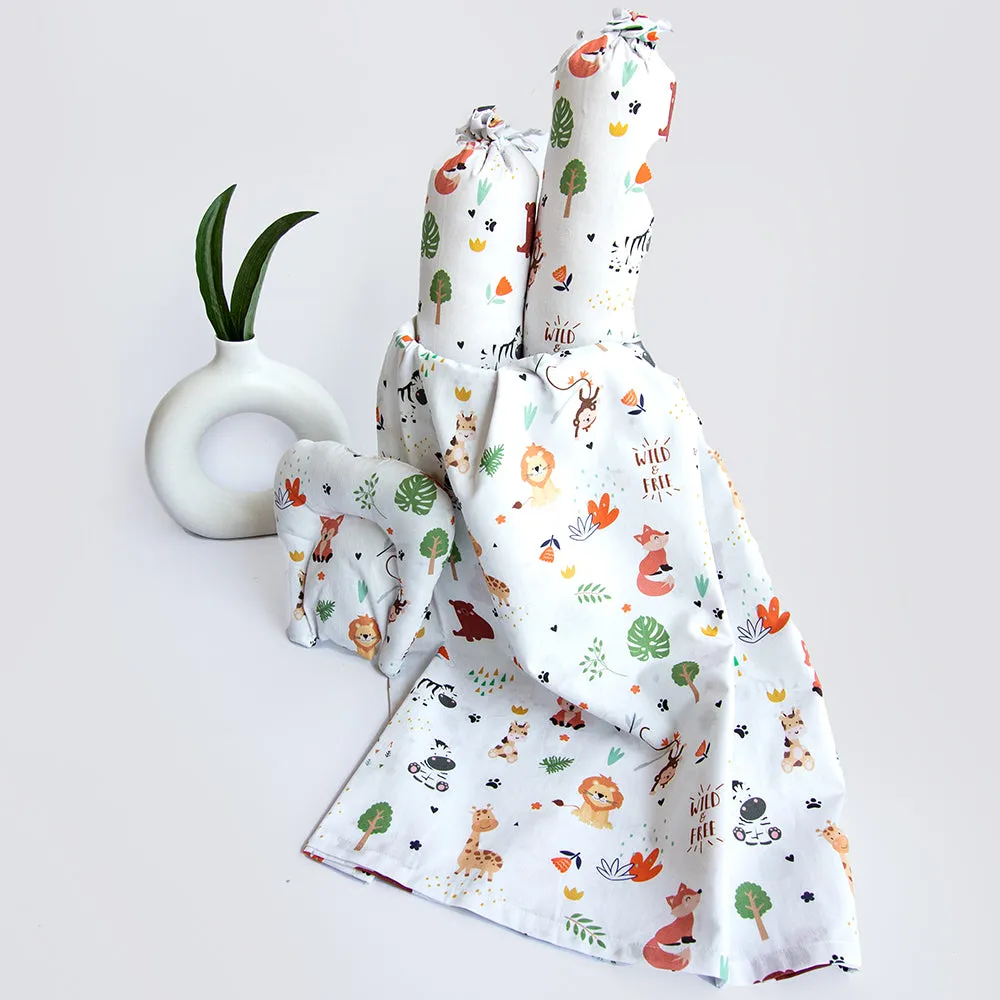 Super Value Bedding Set - Baby Animals & Wild & Free (Set Of 11)