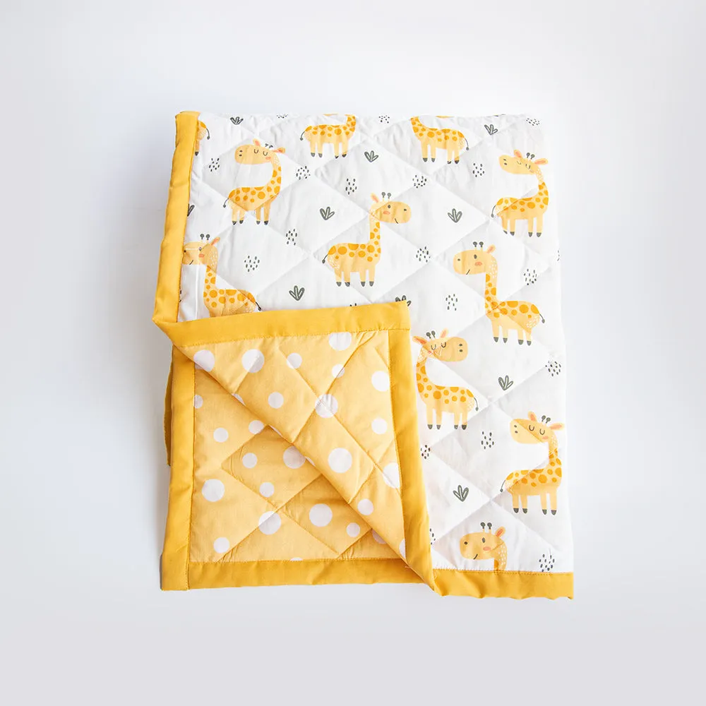 Super Value Bedding Set - Baby Giraffe & Cute Polka (Set Of 11)