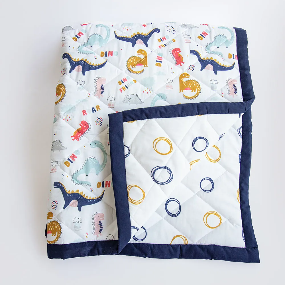 Super Value Bedding Set - Dino Friend & Doodle Circles (Set Of 11)